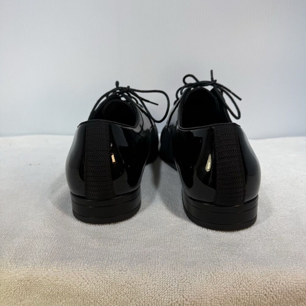 Stacy Adams Pharoah Cap Toe Oxford Shoes Wedding Prom Black Size 14 Wide - Picture 3 of 8